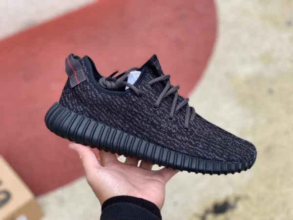 Première génération 350 Coconut Noir Real Popcorn Adidas Yeezy Adidas Pure Black Coconut 350 Première génération Kanye AQ2659