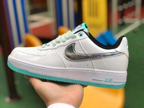 af1 ice green basses Nike Air Force 1 AF1 ice green baskets de sport et de loisirs pour hommes DD9613-100