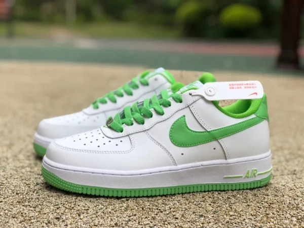 af1 blanc et vert bas Baskets décontractées Nike Air Force 1 Low AF1 blanc et vert pour hommes DH7561-105