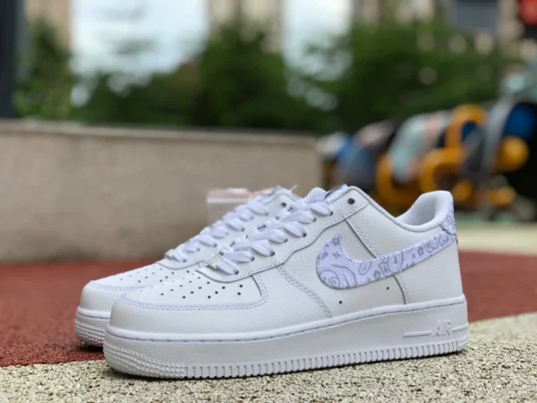 AF1 fleur de cajou blanc cassé baskets basses Nike Air Force 1 Low AF1 fleur de cajou blanc cassé Air Force One DJ9942-100