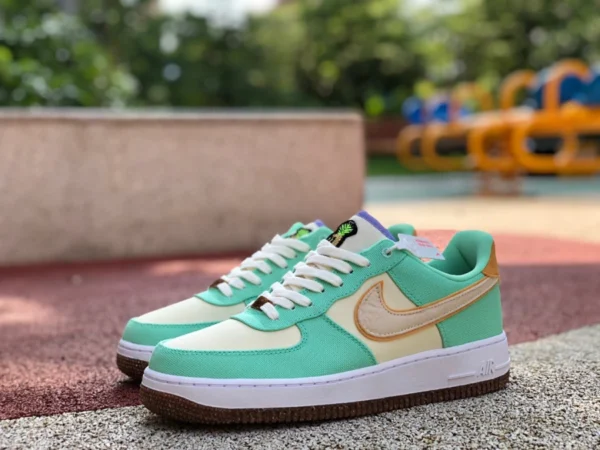 AF1 riz vert bas Nike Air Force 1 Low AF1 riz vert ananas baskets de sport CZ0268-300