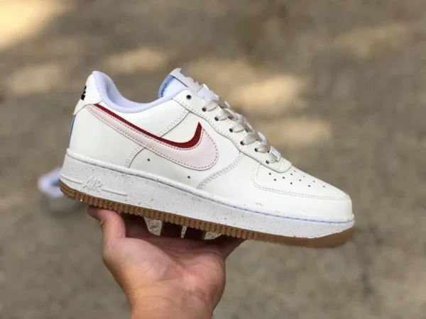 AF1 crème blanc poudre faible Nike Air Force 1 AF1 Nike Air Force 1 crème double crochet blanc poudre baskets DX6065-101