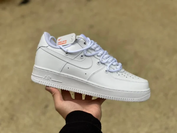 af1 bracelet blanc pur bas Nike Air Force 1'07 wb Low Air Force 1 baskets basses décontractées cv1724-111