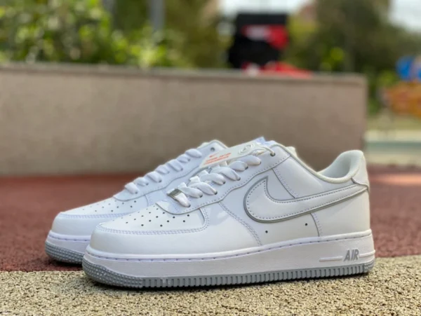 AF1 blanc gris bas Nike Air Force 1 Low AF1 blanc gris baskets basses résistantes à l'usure DV0788-100