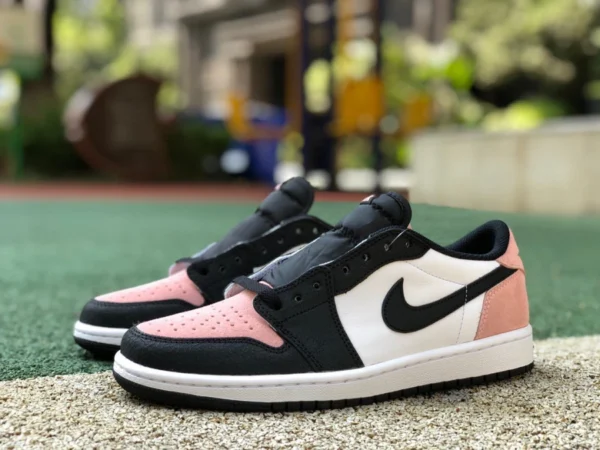 aj1 noir rose bas pur original Air Jordan 1 Low OG AJ1 noir rose bas chaussures de basket CZ0790-061