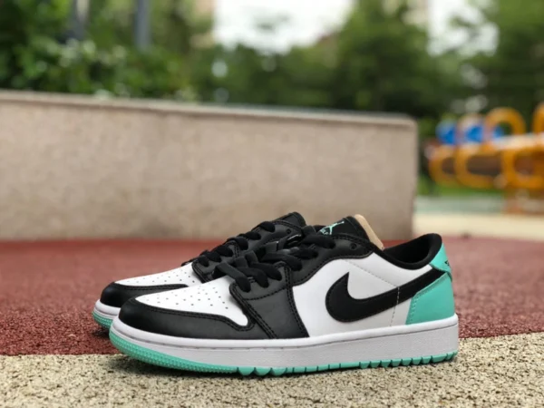 aj1 noir et blanc bas Air Jordan 1 Low OG AJ1 chaussures de basket basses noires et roses DD9315-114