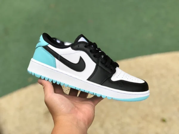 aj1 Menthe Bleu Golf Bas Pure Original Air Jordan 1 Low Golf AJ1 Menthe Bleu Golf DD9315-114