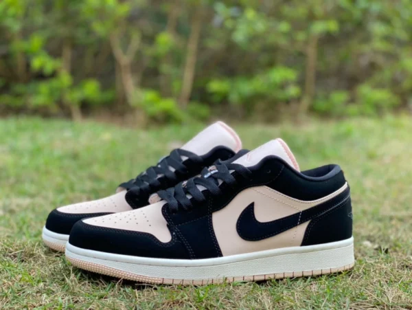 aj1 poudre noire thé au lait faible pur original Air Jordan 1 Low AJ1 Guava Ice poudre noire thé au lait en poudre DC0774-003