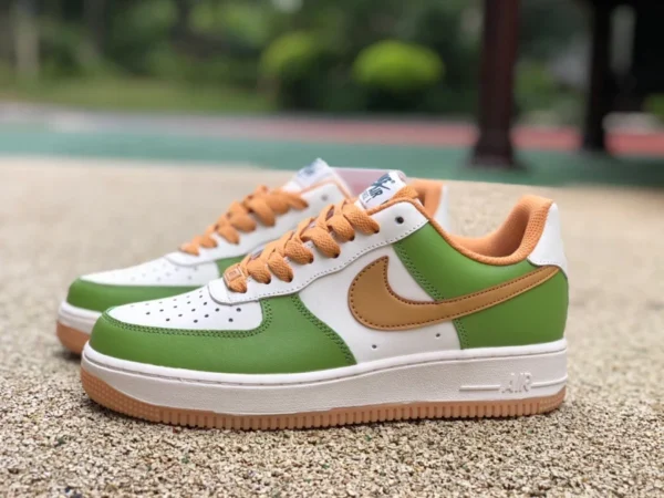 af1 blanc vert marron faible Nike/Nike AIR FORCE 1 '07 LV8 2 planche décontractée basse pour hommes ct7875-997