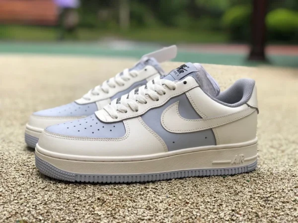 af1 blanc gris faible Nike/Nike AIR FORCE 1 '07 LV8 2 planche décontractée basse pour hommes bv6088-301