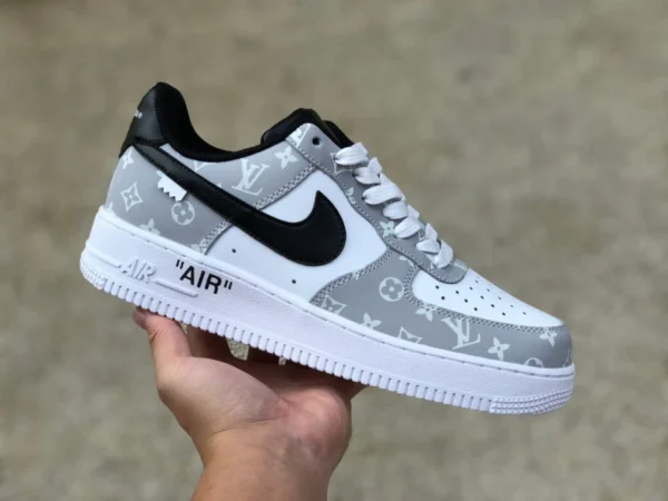 Af1 joint ow joint LV Louis Vuitton LV x Nike Air Force 1 x off-white joint AF1 Air Force One joint LV 1a9v