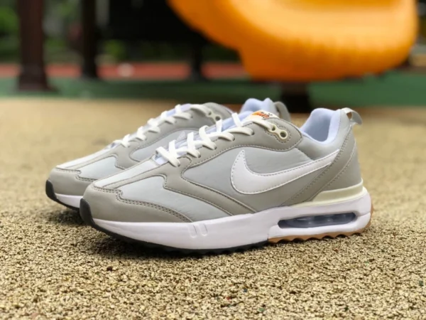 Max gris et blanc Nike Air Max gris et blanc coussin d'air amorti accru chaussures de course légères décontractées DJ3624-002