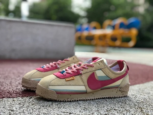 Forrest Un Marron Rose Union x Nike Cortez Retro Casual Forrest Marron Rose DR1413-200