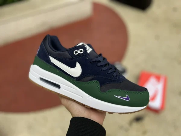 Max1 87 bleu et vert Nike Air Max 1 87 QS Gorge Green bleu et vert chaussures de course DV3887-400