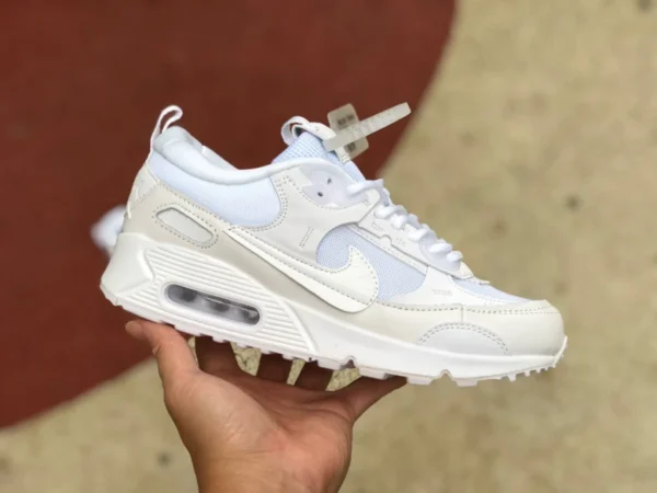 Max90 blanc pur Air Max 90 Futura amorti et rebond chaussures de sport décontractées DM9922-003-101