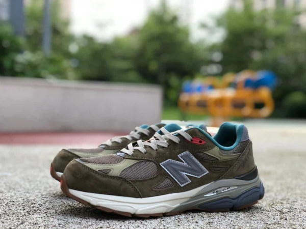 NB990v3 café gris New Balance x Bodega 990V3 chaussures de sport communes café gris M990BD3