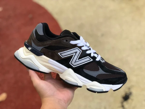 NB9060 café noir New Balance NB9060 rétro noir café papa chaussures baskets U9060BRN