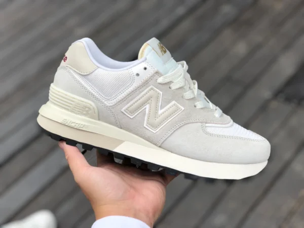 NB574 blanc cassé New Balance NB22 nouvelles chaussures pour hommes et femmes série 574LG chaussures de sport et décontractées U574LGE1