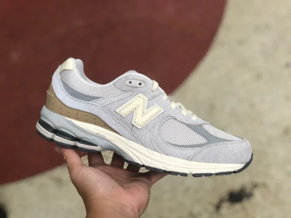 NB2202 Yuanzu gris or NEW BALANCE NB2002 série Yuanzu gris rétro classique chaussures de sport Jogging M2002RSA