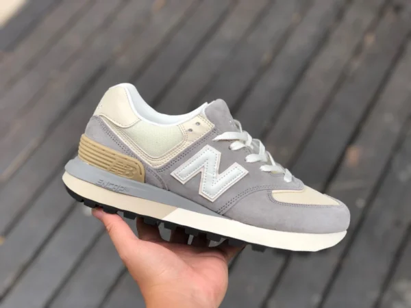 NB574 Yuanzu gris New Balance/NB2022 automne et hiver nouvelles chaussures décontractées rétro série 574 pour hommes et femmes U574LGRG