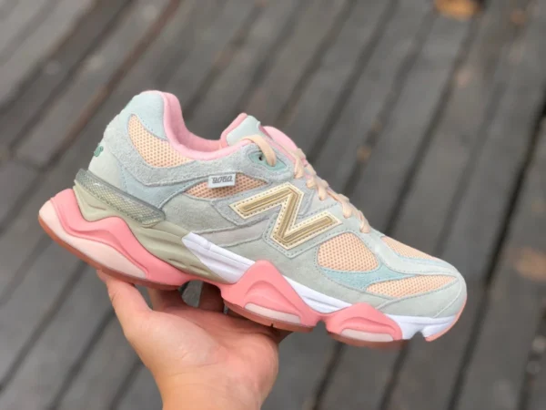 nb9060 Rose Bleu Président Pure Original Joe Freshgoods x New Balance 9060 Chaussures de sport rétro Rose Bleu U9060JG1