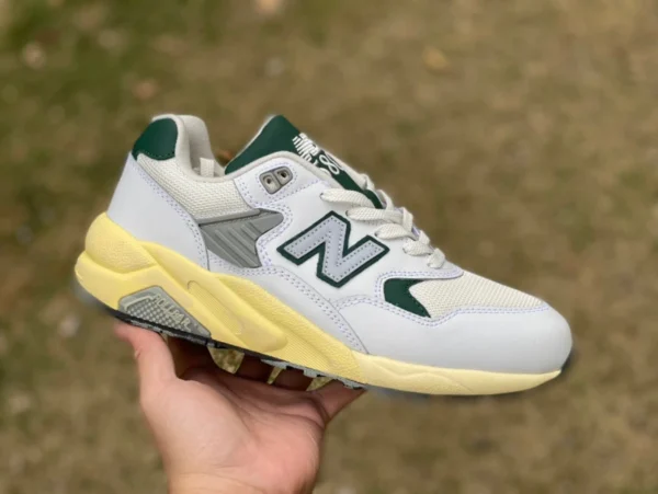 NB580 blanc vert jaune New balance chaussures pour hommes nouveau New Balance NB580 rétro sport et décontracté chaussures pour femmes MT580RCA