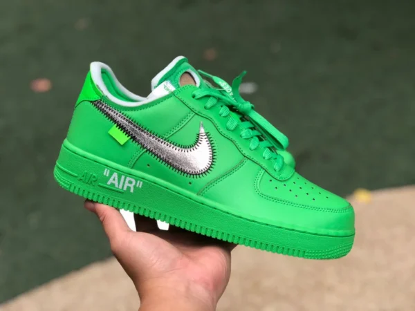 OW Air Force joint vert Nike Air Force 1 Low x Off-White Brooklyn vert joint DX1419-300