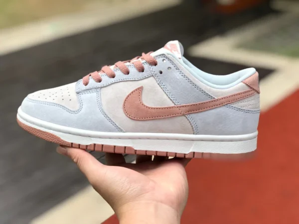 Dunk gris bleu rose NIKE DUNK LOW gris bleu rose fossil rose baskets décontractées rétro DH7577-001