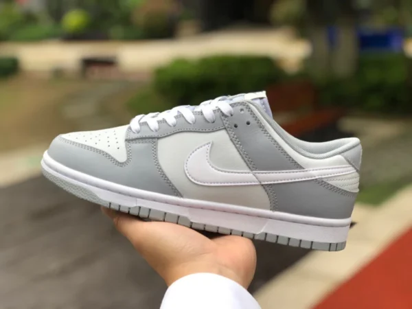 Dunk nouveau gris et blanc Nike Nike Dunk Low gris et blanc baskets de sport décontractées basses DJ6188-001