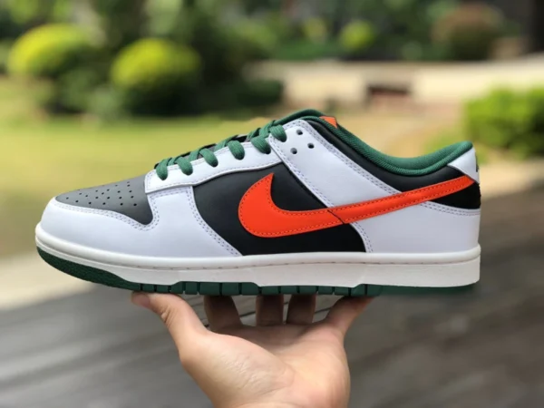 Dunk blanc noir orange vert Nike Dunk low blanc noir orange vert dd7412-997