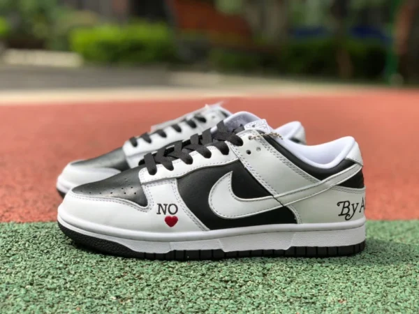 Dunk blanc et noir love nike Dunk low low-top skate chaussures blanc et noir love do7412-984