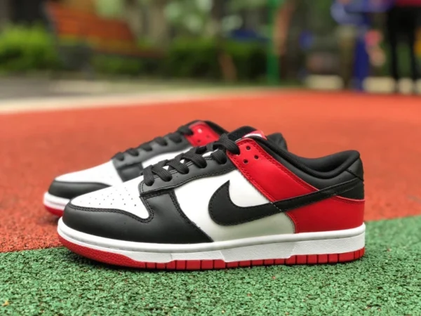 Dunk black toe low Baskets décontractées basses antidérapantes tout noir Nike Dunk Low Retro pour hommes DO7412-221