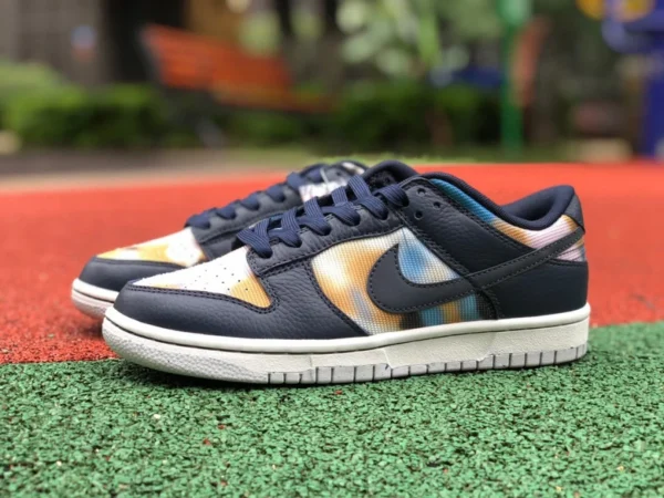 Dunk bleu marine graffiti bas Nike SB Dunk Low Graffiti bleu marine graffiti DM0108-400