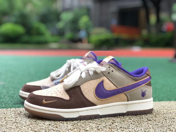 Dunk Demon pur original Nike Dunk Low "Setsubu" baskets décontractées rétro marron Demon DQ5009-268