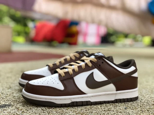 Dunk blanc marron café bas Nike Dunk Low Coffee Shop blanc marron café dd1391-168