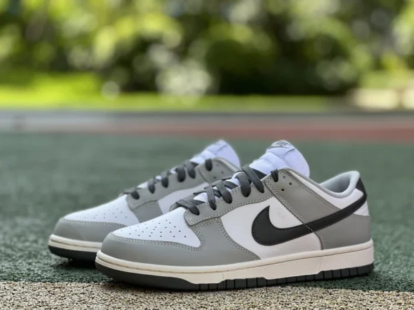 Dunk fumée gris pur original Nike WMNS Dunk Low Smoke Gris fumée gris noir gris blanc DD1503-117