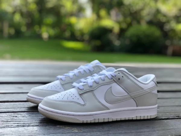 Dunk blanc gris bas pur original Nike Dunk Low blanc gris fumée brume hommes et femmes bas baskets décontractées DD1503-103