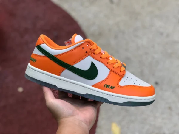 Dunk blanc orange vert bas Nike Dunk Low rétro chaussures de skateboard basses dr6188-800