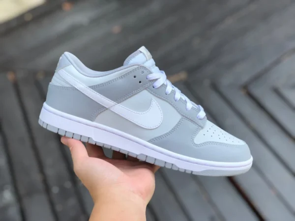 Dunk gris foncé blanc bas pur original Nike Dunk Low gris blanc bas décontracté léger baskets de sport DJ6188-001