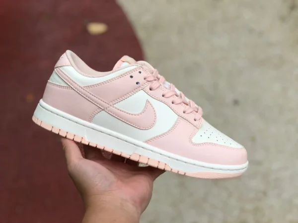 Dunk blanc rose Nike Dunk Low pêche blanc rose baskets décontractées pour femmes DD1503-102