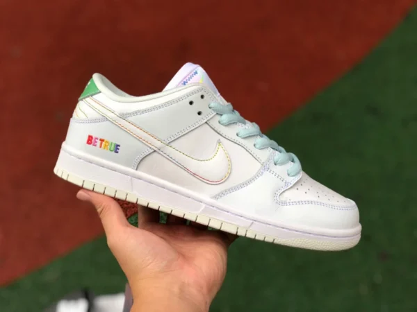 Dunk scratch arc-en-ciel dégradé bas Nike SB Dunk Low blanc arc-en-ciel dégradé scratch scratch bas haut DR4876-100