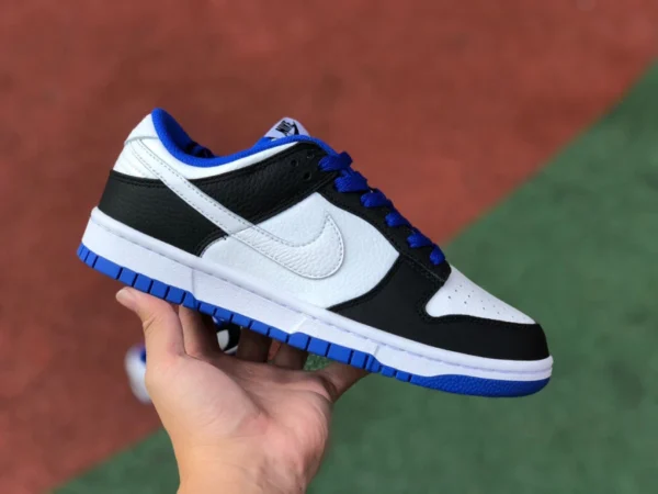 Dunk noir et blanc bleu Nike Dunk Low noir et blanc bleu basses baskets de sport décontractées rétro FD9064-110