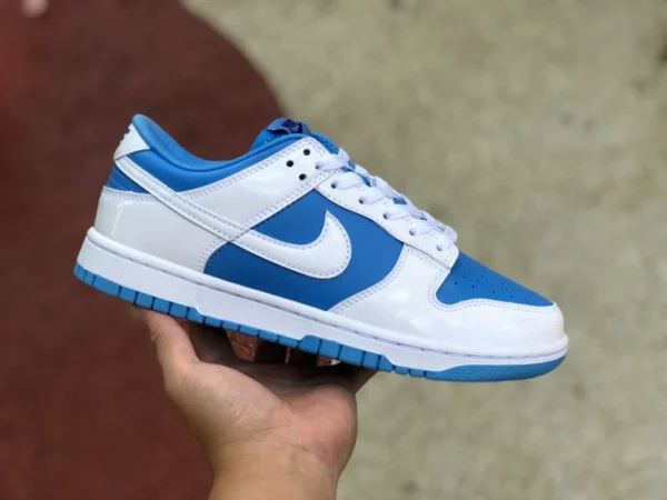 Dunk reverse North Carolina bleu haute qualité Nike Dunk Low reverse North Carolina bleu blanc bleu baskets rétro basses DJ9955-101