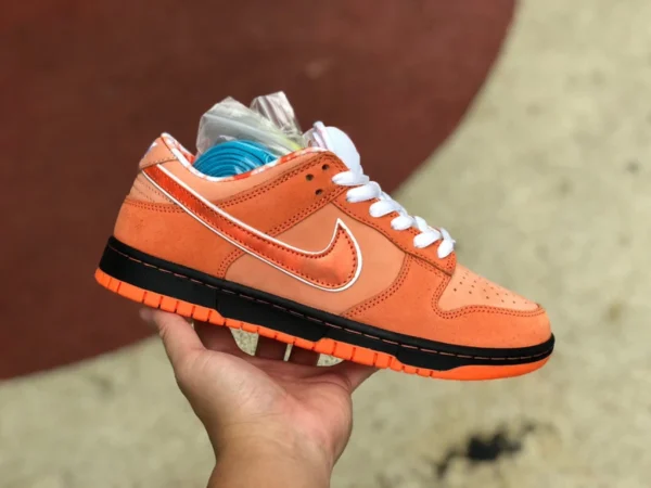 dunk orange homard Nike Dunk SB low orange homard baskets basses ultra-limitées FD8776-800