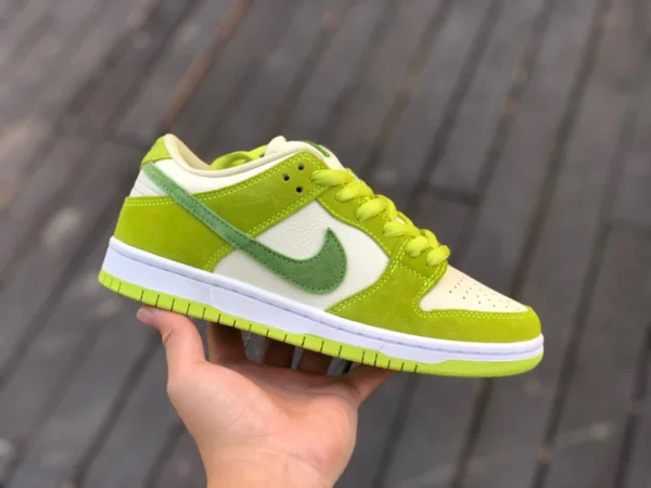 Dunk vert pomme bas pur original Nike SB Dunk Low blanc vert vert pomme rétro baskets décontractées DM0807-300