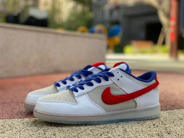 Dunk blanc bleu rouge Year of the Rabbit low Nike Dunk Low blanc bleu rouge Year of the Rabbit Shanghai baskets absorbant les chocs et résistantes à l'usure FD4203-161