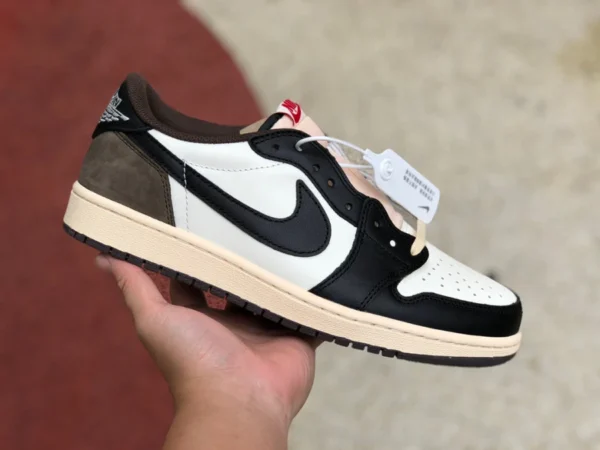 aj1 nouveau moka bas Air Jordan 1 petit ts noir et blanc marron Low Dark Mocha bas haut Mocha cq4277-105