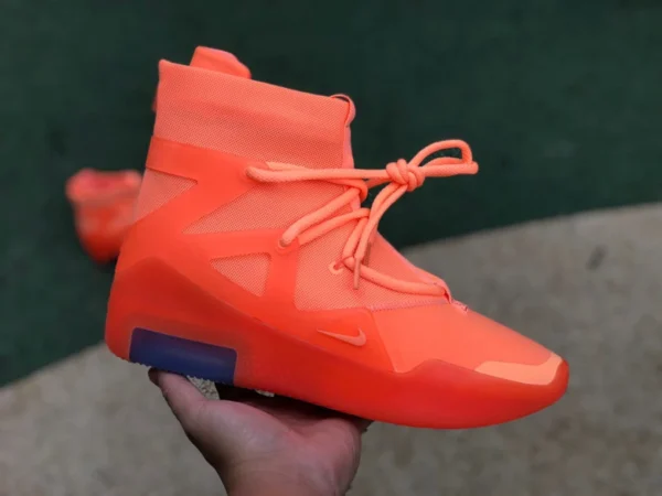 Nike Air Fear of God 1 FOG joint orange montante AR4237-800