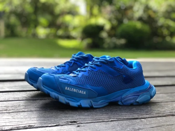 Paris 22 modèles 3.0 bleu Balenciaga 2022 nouvelles baskets track3 vieilles chaussures anciennes