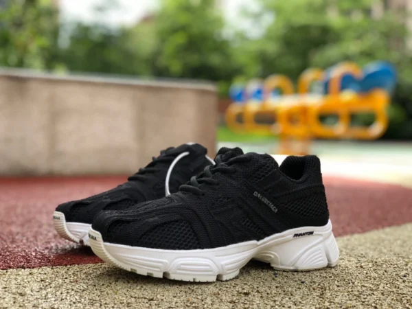 nouvelles baskets PHANTOM femme été Balenciaga 22 noir et blanc